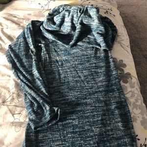 Cowl neck tunic